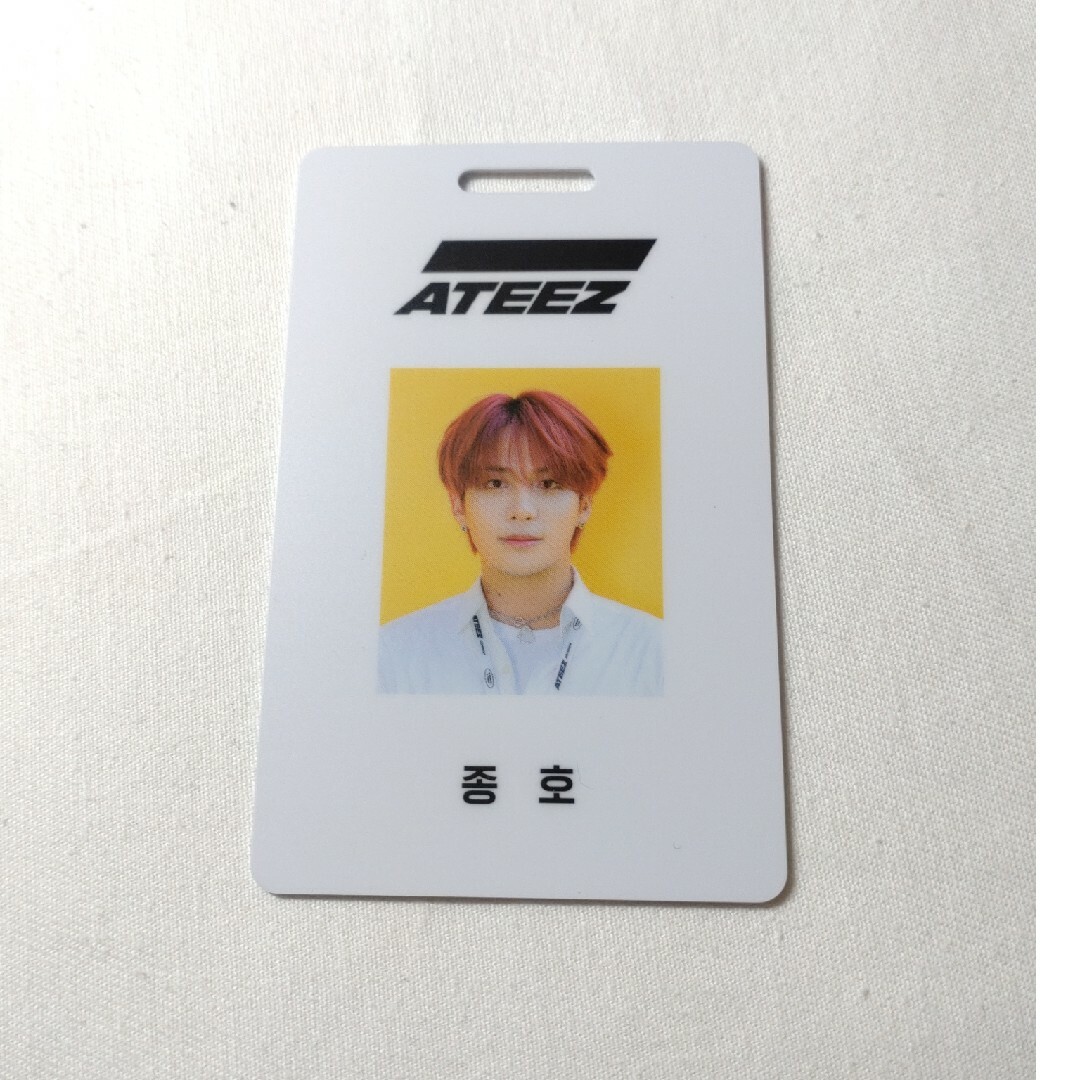 ATEEZ ホンジュン シーグリ 2021 トレカ 社員証 Hongjoong