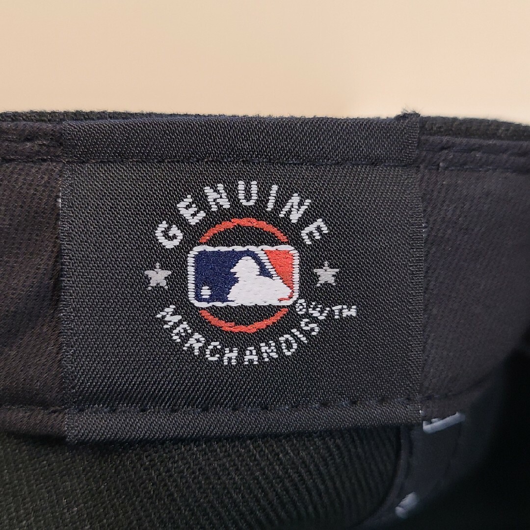 NEW ERA(ニューエラー)のnewera MLBキャップ　黒　フリーサイズ メンズの帽子(キャップ)の商品写真