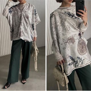 アメリヴィンテージ(Ameri VINTAGE)のMANY WAY JENNIFER SCARF TOP (カットソー(長袖/七分))