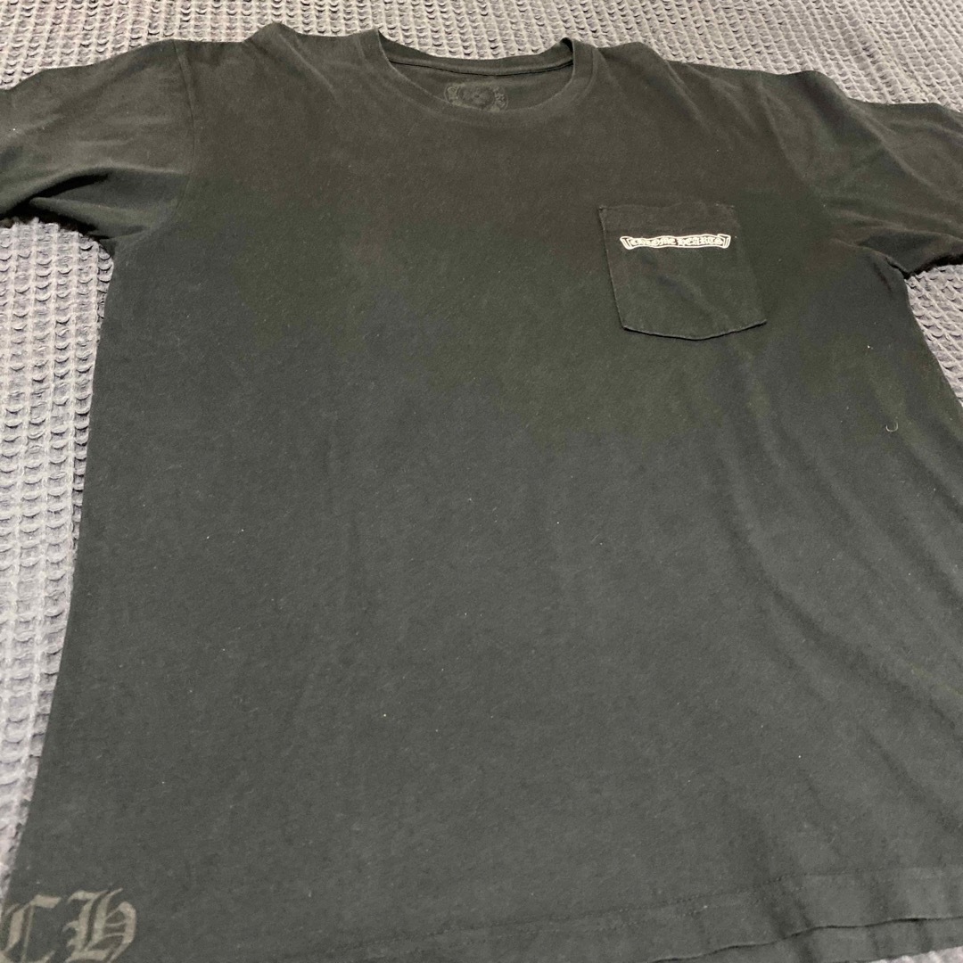 クロムハーツ アーチロゴ ポケットTシャツ XL ブラック ジャパンタグ付き クロムハーツ アーチロゴ ポケットTシャツ XL ブラック ジャパンタグ付き