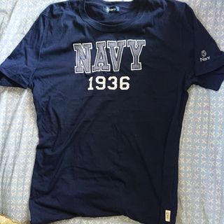 ネイビー(NAVY)のNAVY Tシャツ(Tシャツ/カットソー(七分/長袖))