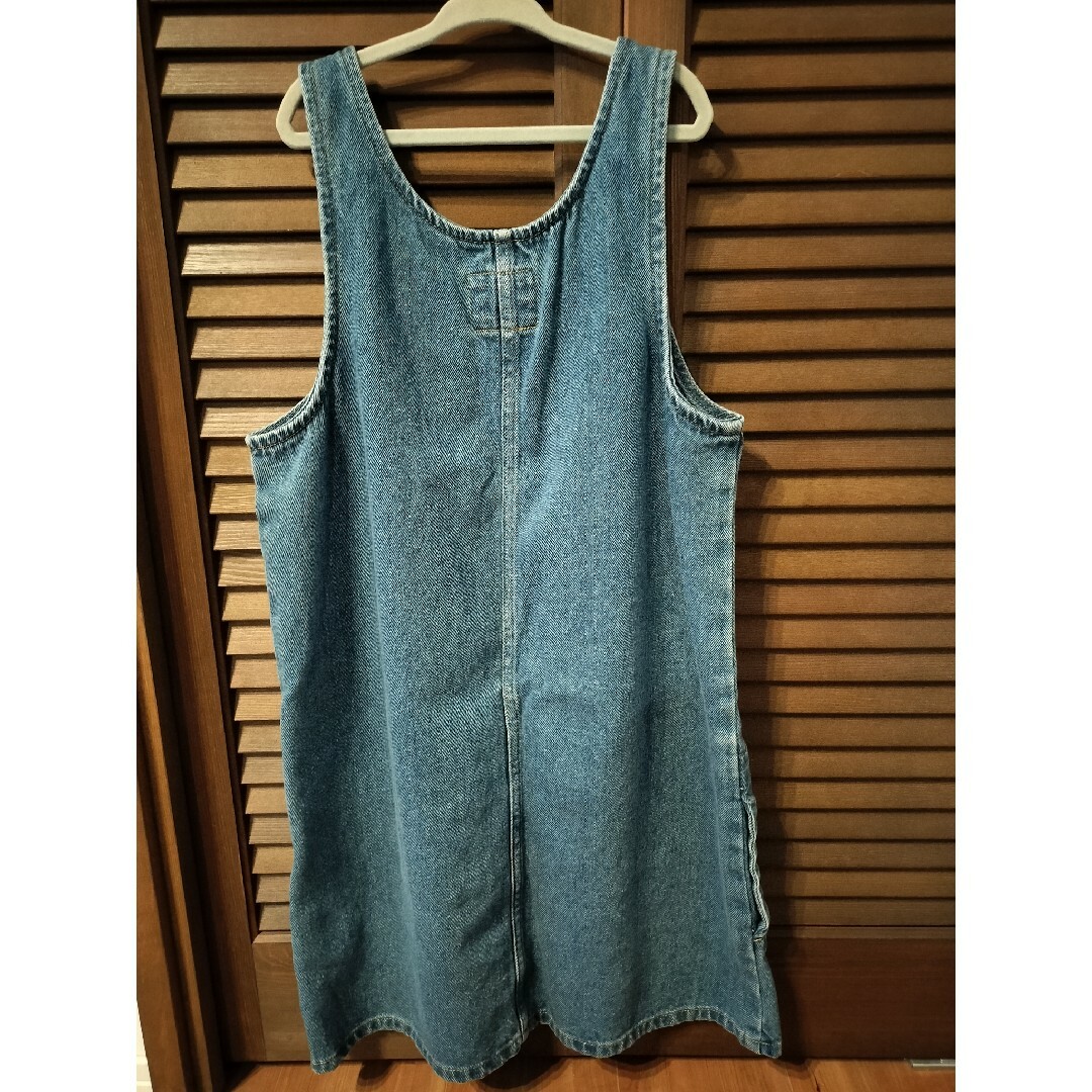 FOREVER 21(フォーエバートゥエンティーワン)のFOREVER21 デニムワンピース 130〜140cm キッズ/ベビー/マタニティのキッズ服女の子用(90cm~)(ワンピース)の商品写真