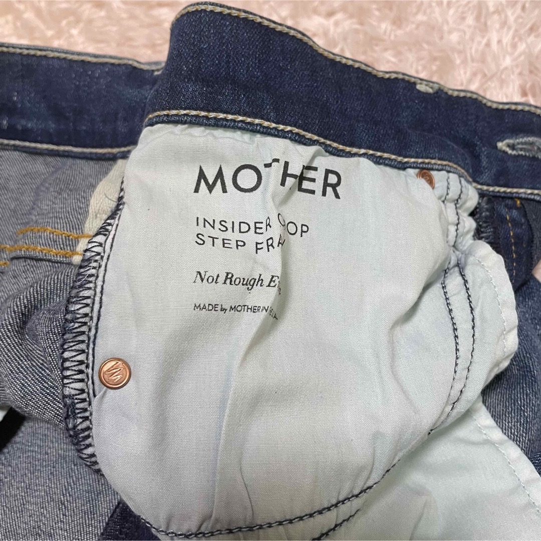 MOTHER　PRETENDER CROP \u0026 ROLL　W74cm　ストレッチ