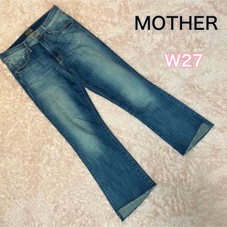 MOTHER　PRETENDER CROP \u0026 ROLL　W74cm　ストレッチ