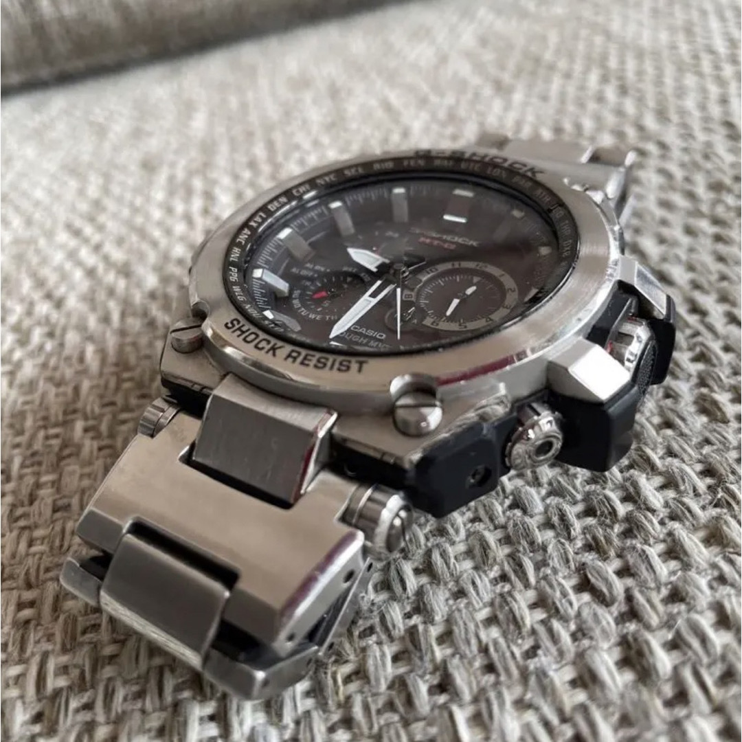 追記【美品】カシオ CASIO G-SHOCK MTG-S1000D-1AJF - 腕時計(アナログ)