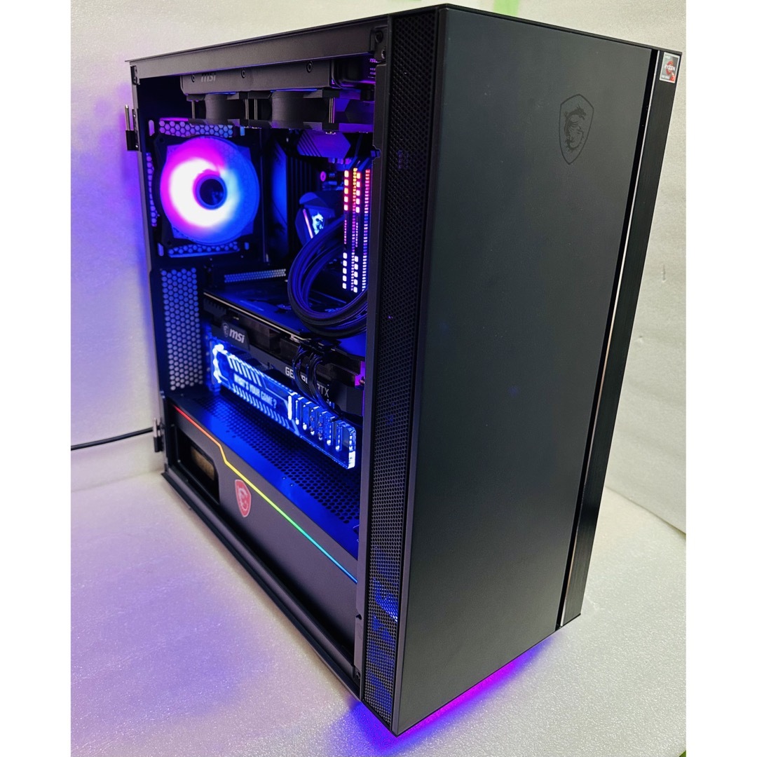 msi - 自作ゲーミングPC Ryzen 7-5700X DDR4 16Gb/ 1Tb水冷の通販 by msi - 自作ゲーミングPC Ryzen 7-5700X DDR4 16Gb/ 1Tb水冷の通販 by