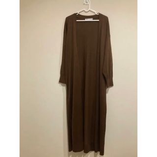 ザラ(ZARA)のラン様専用【ほぼ新品・美品】ZARAロング丈カーディガン(カーディガン)