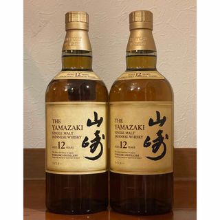 サントリー(サントリー)の山崎12年　2本セット　新品未開封(ウイスキー)