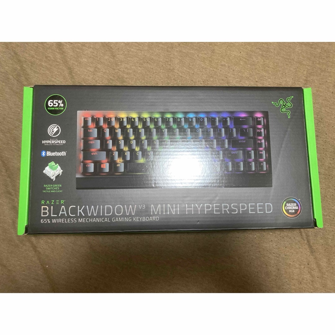 razer blackwidow v3 mini hyperspeedスマホ/家電/カメラ