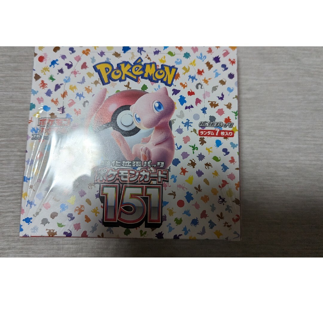 ポケモンカード　151 BOX シュリンク付き