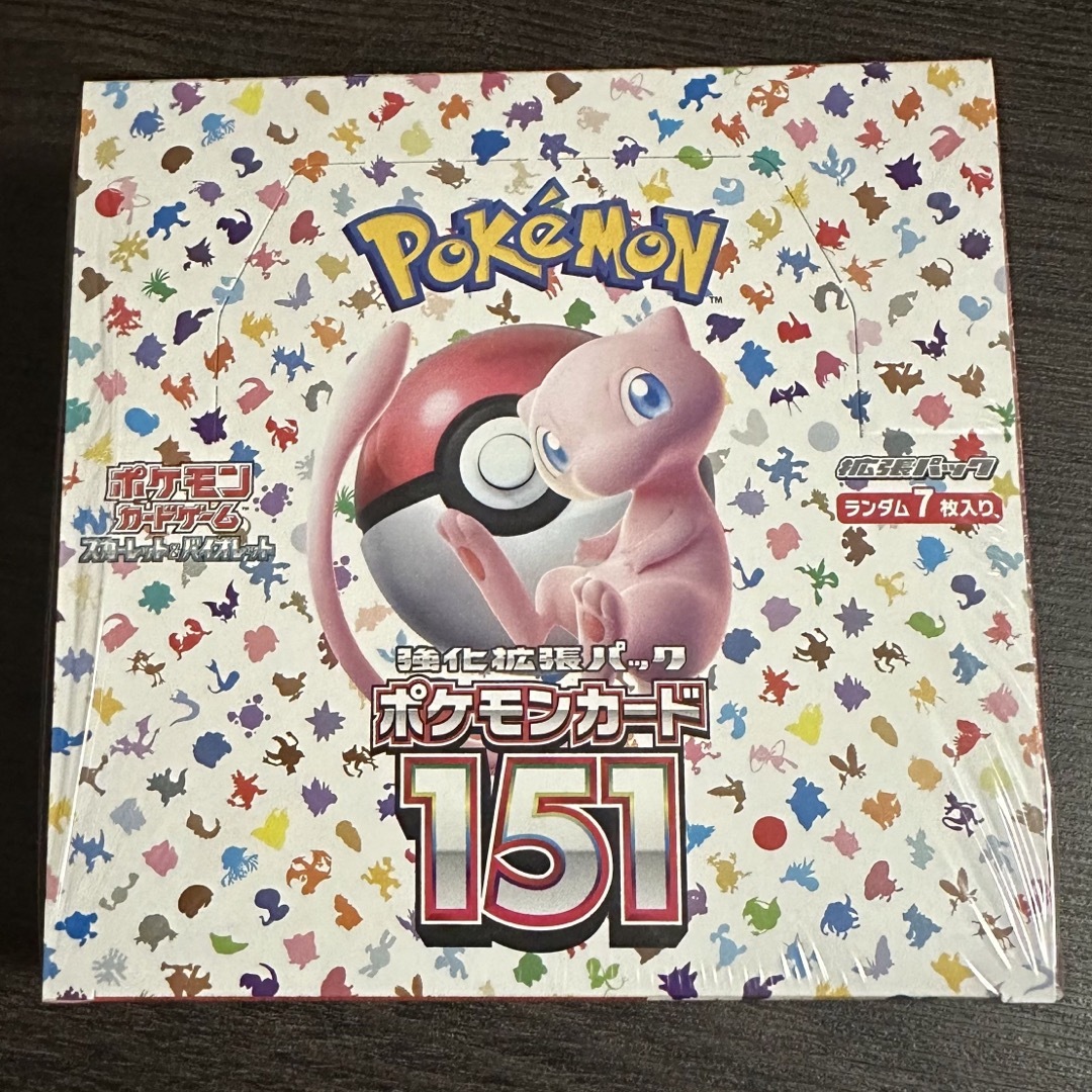 シュリンク付き☆ポケモンカード 151 BOX