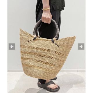 アパルトモンドゥーズィエムクラス(L'Appartement DEUXIEME CLASSE)のL'Appartement BAGATELLE France TOTE BAG(かごバッグ/ストローバッグ)