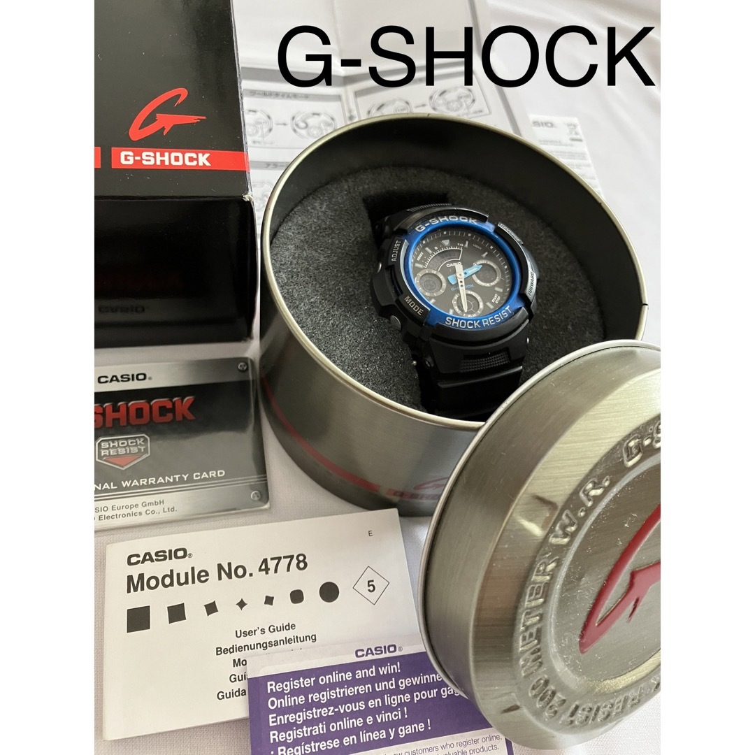 CASIO カシオ G-SHOCK アナデジコンビモデル AW-591-2A