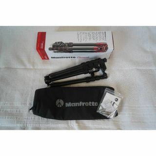 マンフロット(Manfrotto)のマンフロット（Manfrotto)トラベル三脚　最大耐荷重４Kg ブラック(その他)