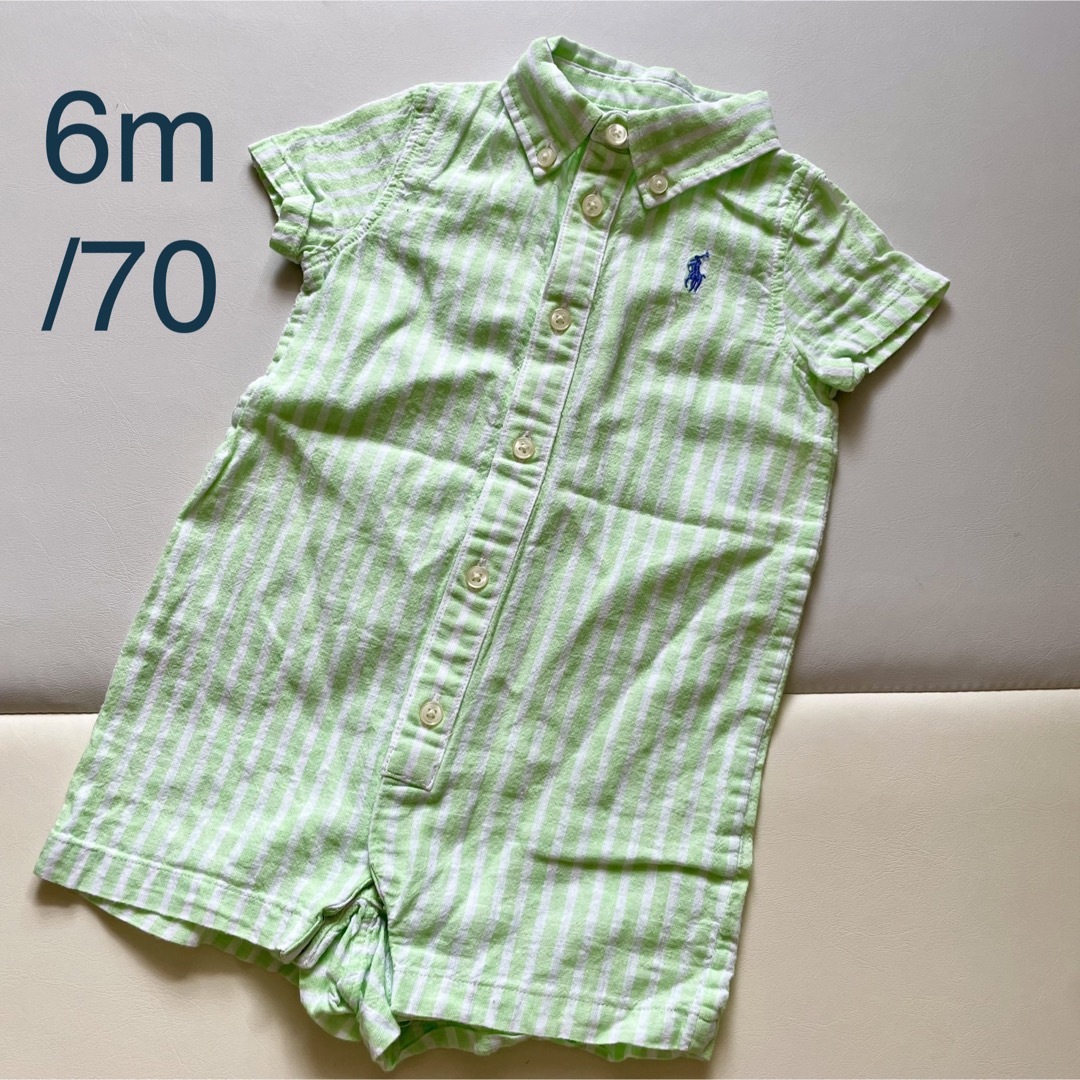ベビー 子供服 半袖 ロンパース ラルフローレン6m - ロンパース