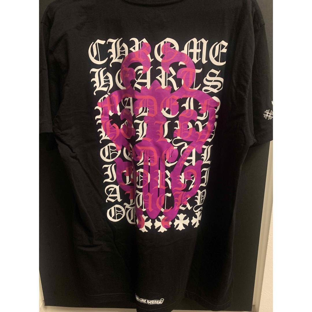 CHROME HEARTS Eye Chart Pink Dagger Tee