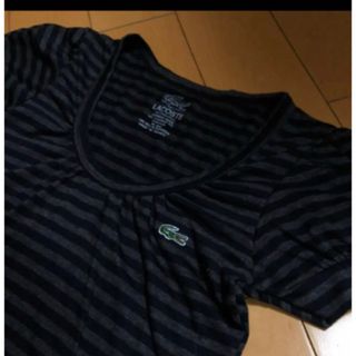 ラコステ(LACOSTE)のラコステボーダーフランス製ストレッチT(Tシャツ(半袖/袖なし))