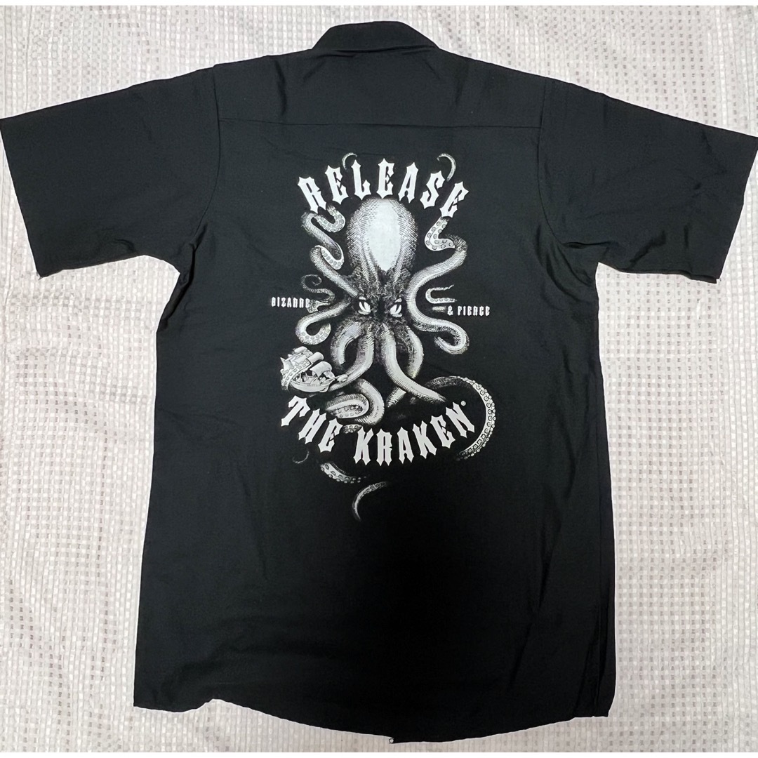 KRAKEN BLACK SPICED RUM ワークシャツ 上半期1位SALE! メンズ | bca