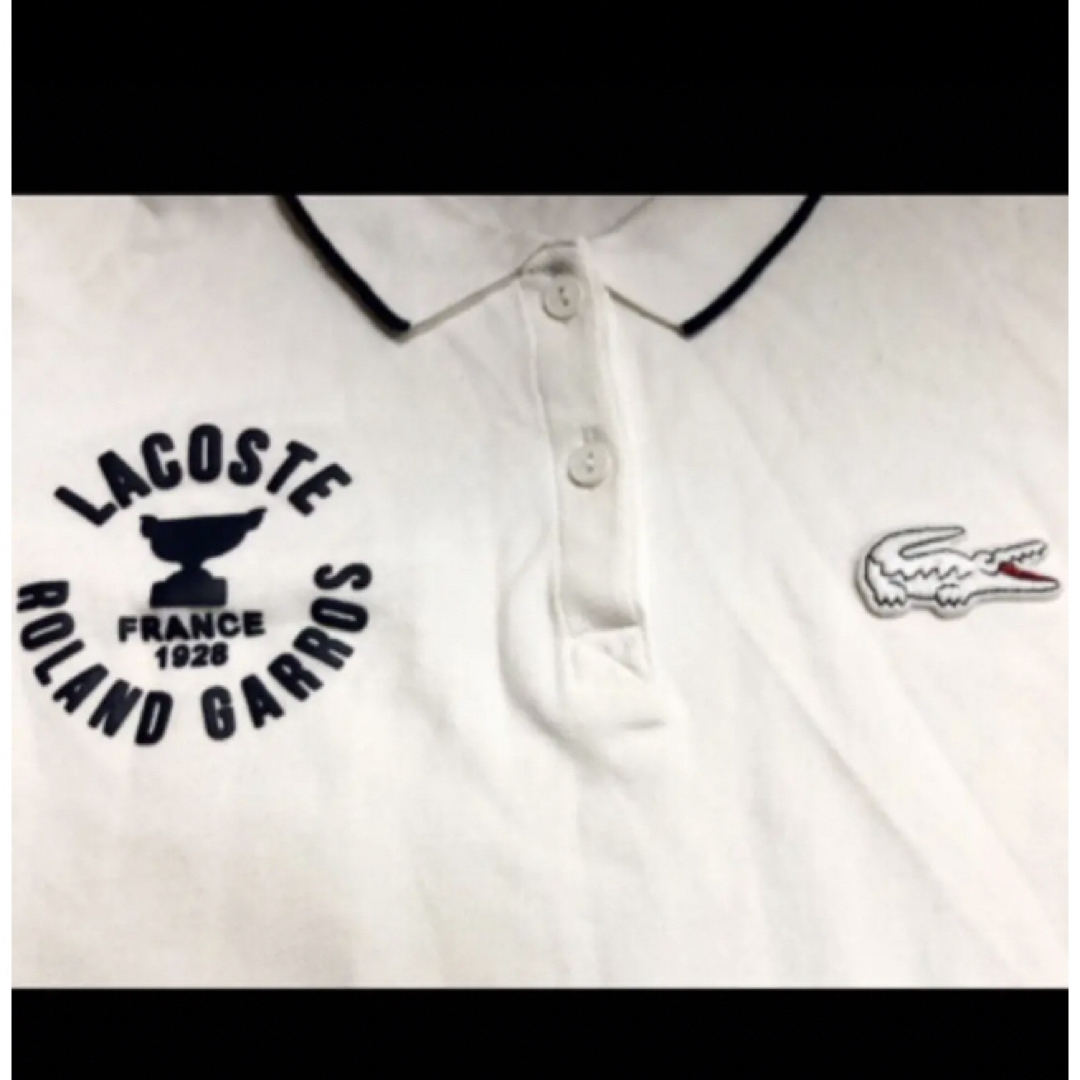 LACOSTE(ラコステ)のラコステRoland Garrosフランス製ポロ レディースのトップス(ポロシャツ)の商品写真