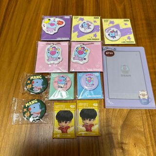 ビーティーイシビル(BT21)の【新品未開封】MANG J-hope いろいろ12点セット(キャラクターグッズ)