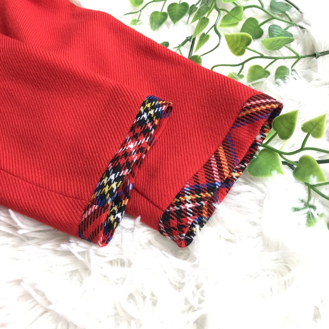 M'S GRACY - 【美品】エムズグレイシー ワンピース リボン チェック A