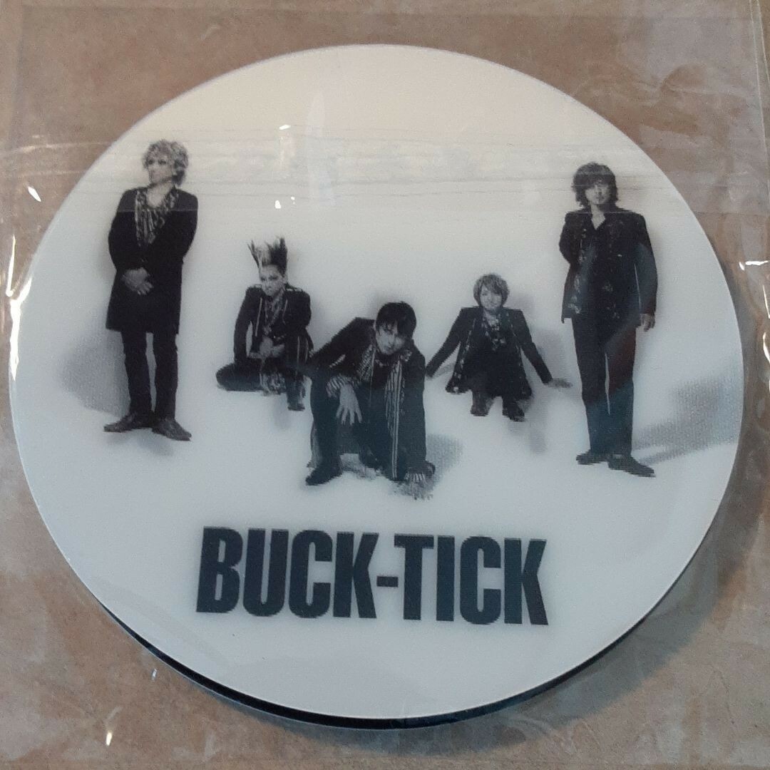 BUCK-TICK　藤岡市　限定　レンチキュラーコ－スター　2枚セット エンタメ/ホビーのタレントグッズ(ミュージシャン)の商品写真