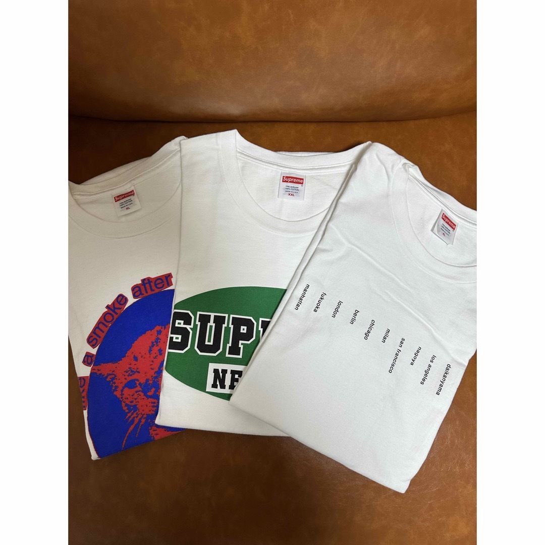 Supreme 23SS Tシャツ達 白 XL2枚とXXL