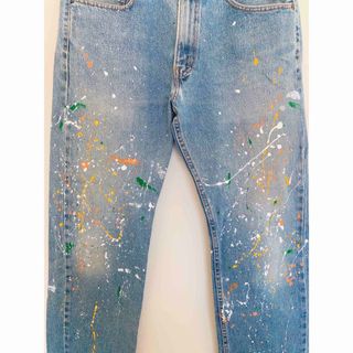 Levi's - Levi's 505 リーバイス ペイントデニム ペイントジーンズ