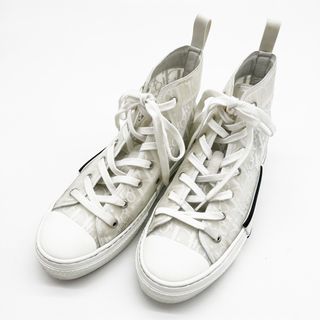 美品 〙クリスチャンディオール スニーカー ハイカット トロッター 27cm-