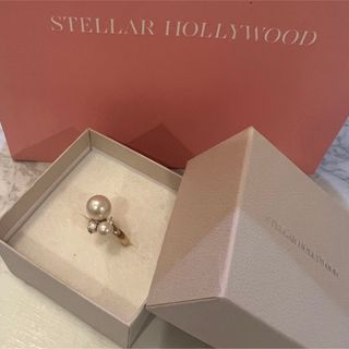 STELLAR HOLLYWOOD - ステラハリウッド イヤーカフ ゴールド パール