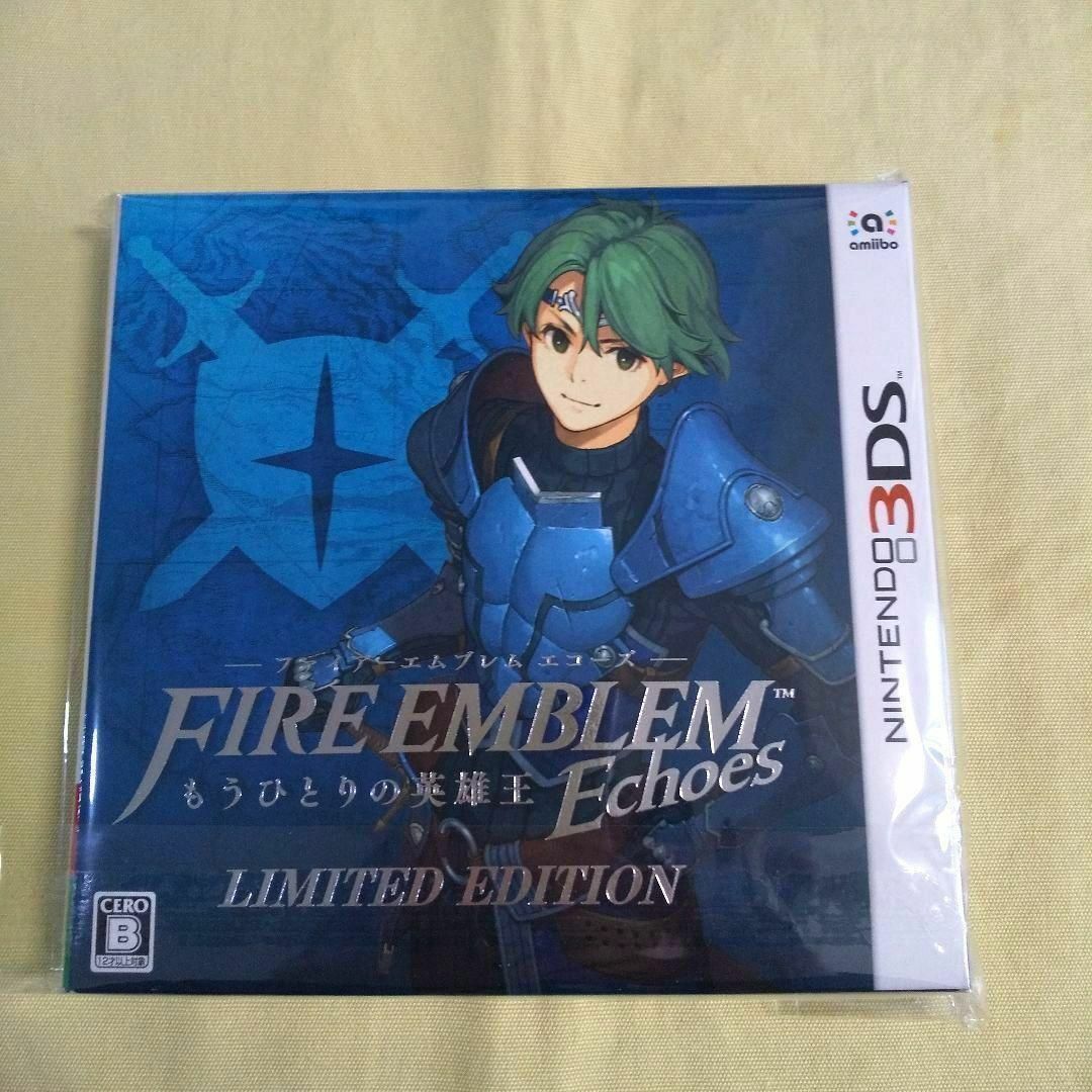 ニンテンドー3DS(ニンテンドー3DS)のファイアーエムブレム Echoes もうひとりの英雄王 LIMITED エンタメ/ホビーのゲームソフト/ゲーム機本体(家庭用ゲームソフト)の商品写真