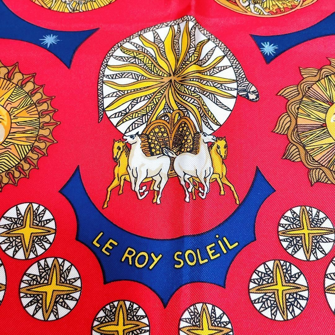 エルメス カレ90 LE ROY SOLEIL シルク スカーフ ブランド