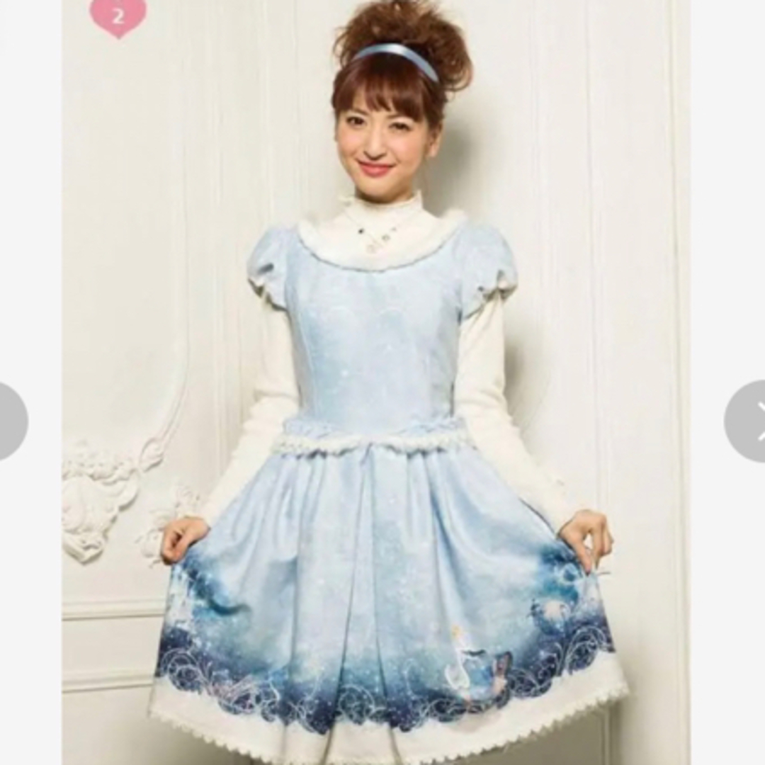 シークレットハニー シンデレラ ワンピース dハロ - ひざ丈ワンピース
