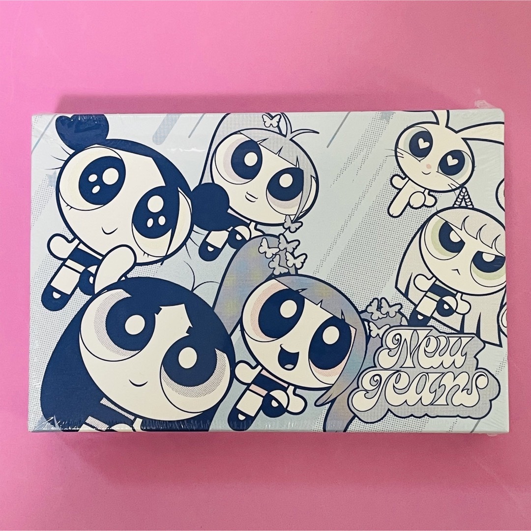 NewJeans パワーパフガールズ powerpuff Tシャツ 白 フリー-