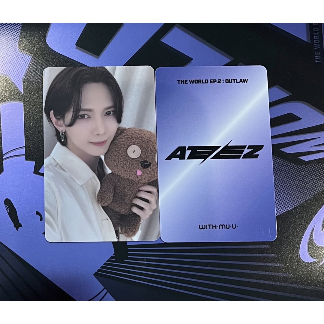 ATEEZ OUTLAW withmuu ラキドロ トレカ ソンファ- ATEEZ OUTLAW withmuu ラキドロ トレカ ソンファ-