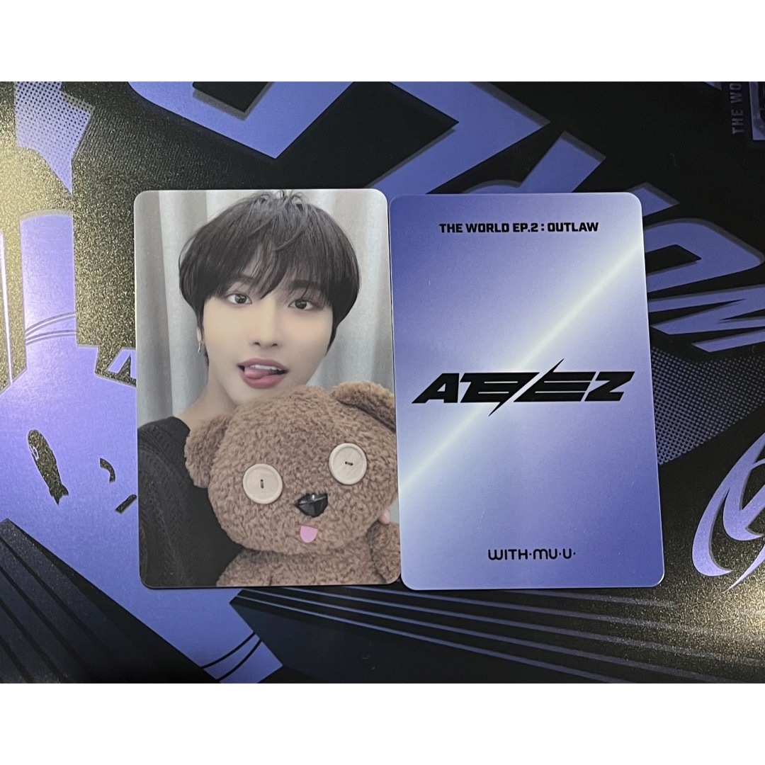 人気沸騰】 ATEEZ ラキドロ ソンファ Withmuu ウィズム くま トレカ K 人気沸騰】 ATEEZ ラキドロ ソンファ Withmuu ウィズム くま トレカ K