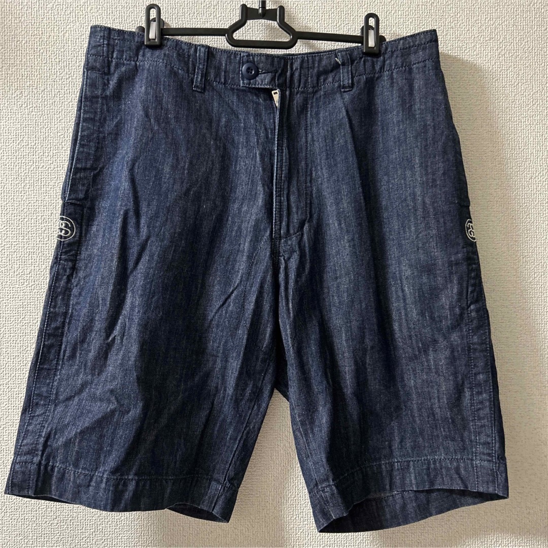 STUSSY - old stussy 00s デニムショーツ SSリンクの通販 by STUSSY - old stussy 00s デニムショーツ SSリンクの通販 by
