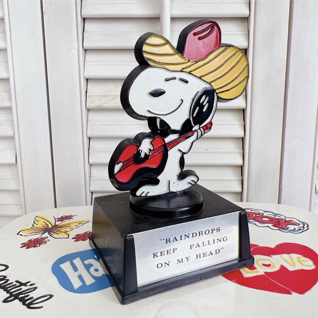 SNOOPY(スヌーピー)のスヌーピー AVIVA トロフィー ヴィンテージ レア エンタメ/ホビーのフィギュア(アメコミ)の商品写真