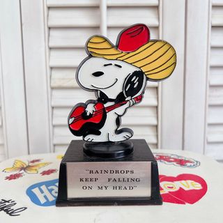 SNOOPY - スヌーピー トロフィー AVIVA シルクハット ヴィンテージ