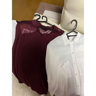 エイチアンドエム(H&M)のブラウス　3点　お纏め売り　H＆M  ユニクロ　GU(シャツ/ブラウス(長袖/七分))