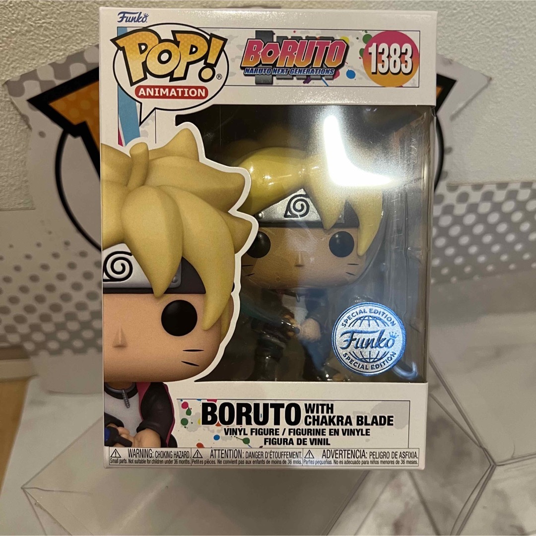 FUNKO POP! NARUTO ナルト ボルト チャクラ刀限定版