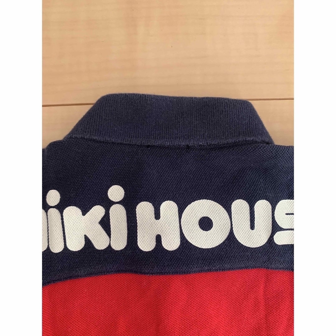 mikihouse(ミキハウス)の値下げ✴︎【ミキハウス】ポロシャツ、スタンダードシリーズ キッズ/ベビー/マタニティのキッズ服女の子用(90cm~)(Tシャツ/カットソー)の商品写真