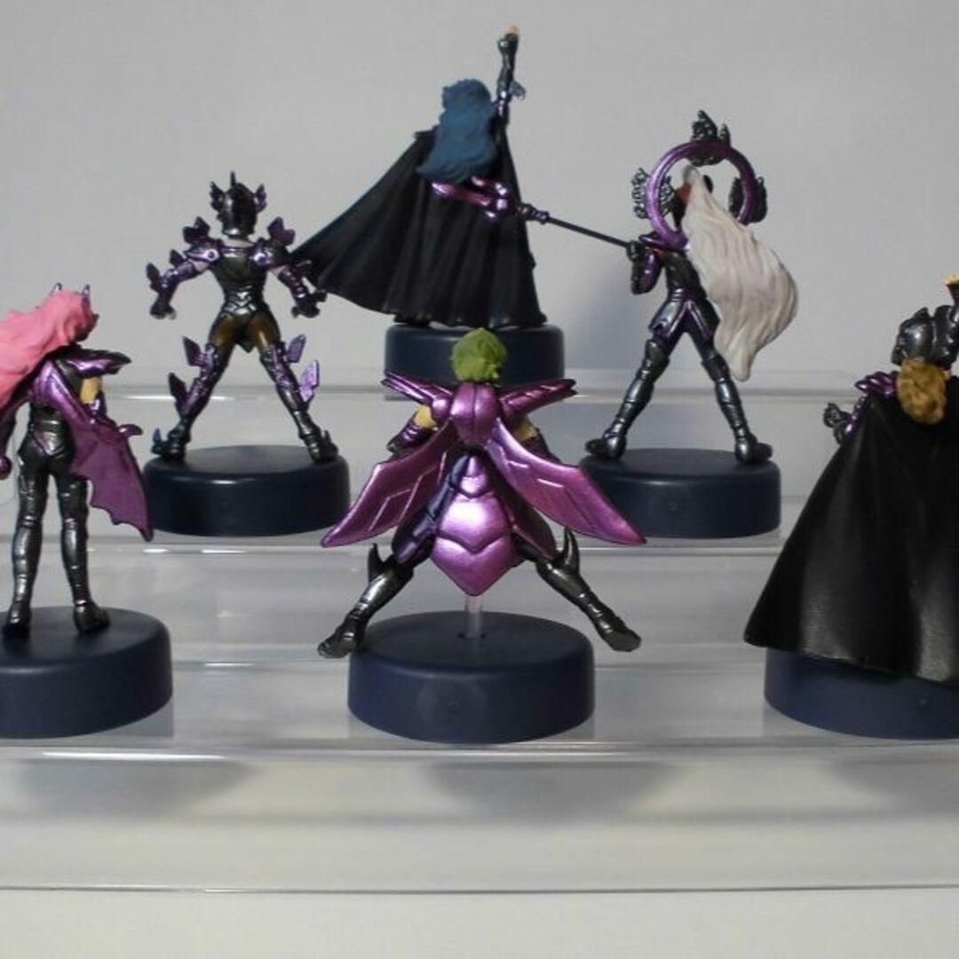 聖闘士星矢 ミニフィギュアセレクション MFSⅡ 海将軍 冥衣 計6 聖闘士星矢 ミニフィギュアセレクション MFSⅡ 海将軍 冥衣 計6