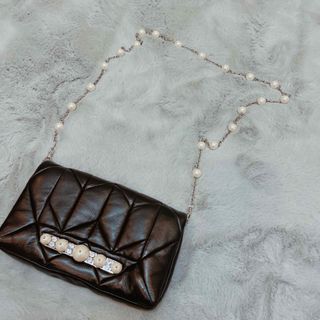 miumiu - MIUMIU パールショルダーバッグ クラッチバッグの通販 by 𝓢