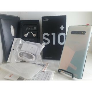 サムスン(SAMSUNG)のGalaxy S10＋ Prism White 128 GB SIMフリー(スマートフォン本体)