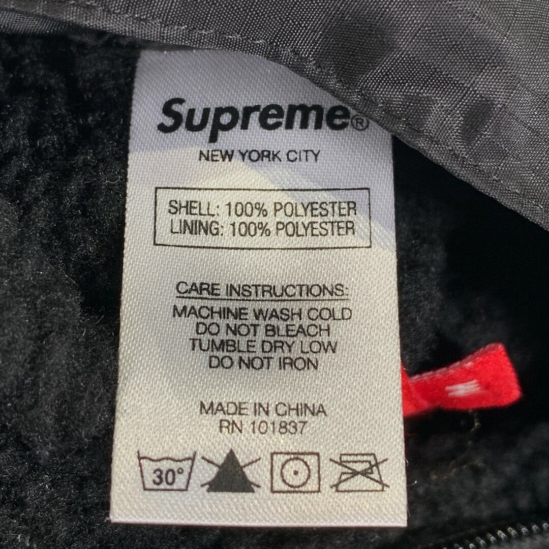 supreme リバーシブル　フリースジャケット　Mサイズ