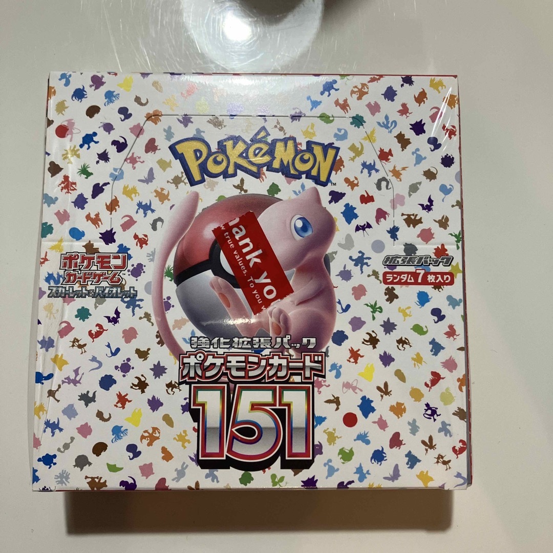 ポケモンカード151  1BOX  新品未開封　シュリンク付