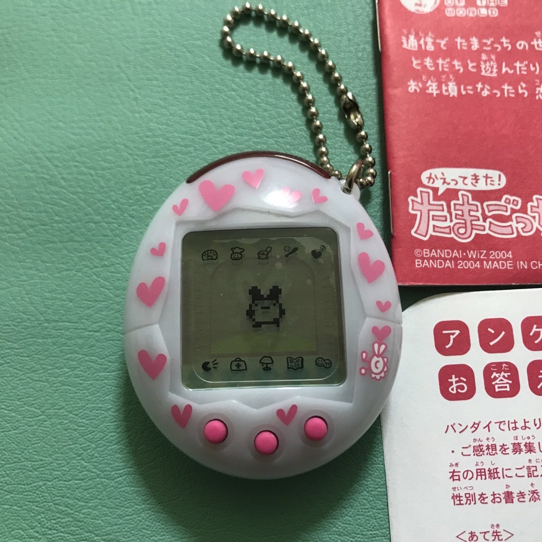 未使用 動作確認済】かえってきた!たまごっちプラス ハート 未使用 動作確認済】かえってきた!たまごっちプラス ハート