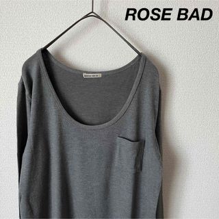 ローズバッド(ROSE BUD)のROSE BAD｜ロングカットソー(カットソー(長袖/七分))