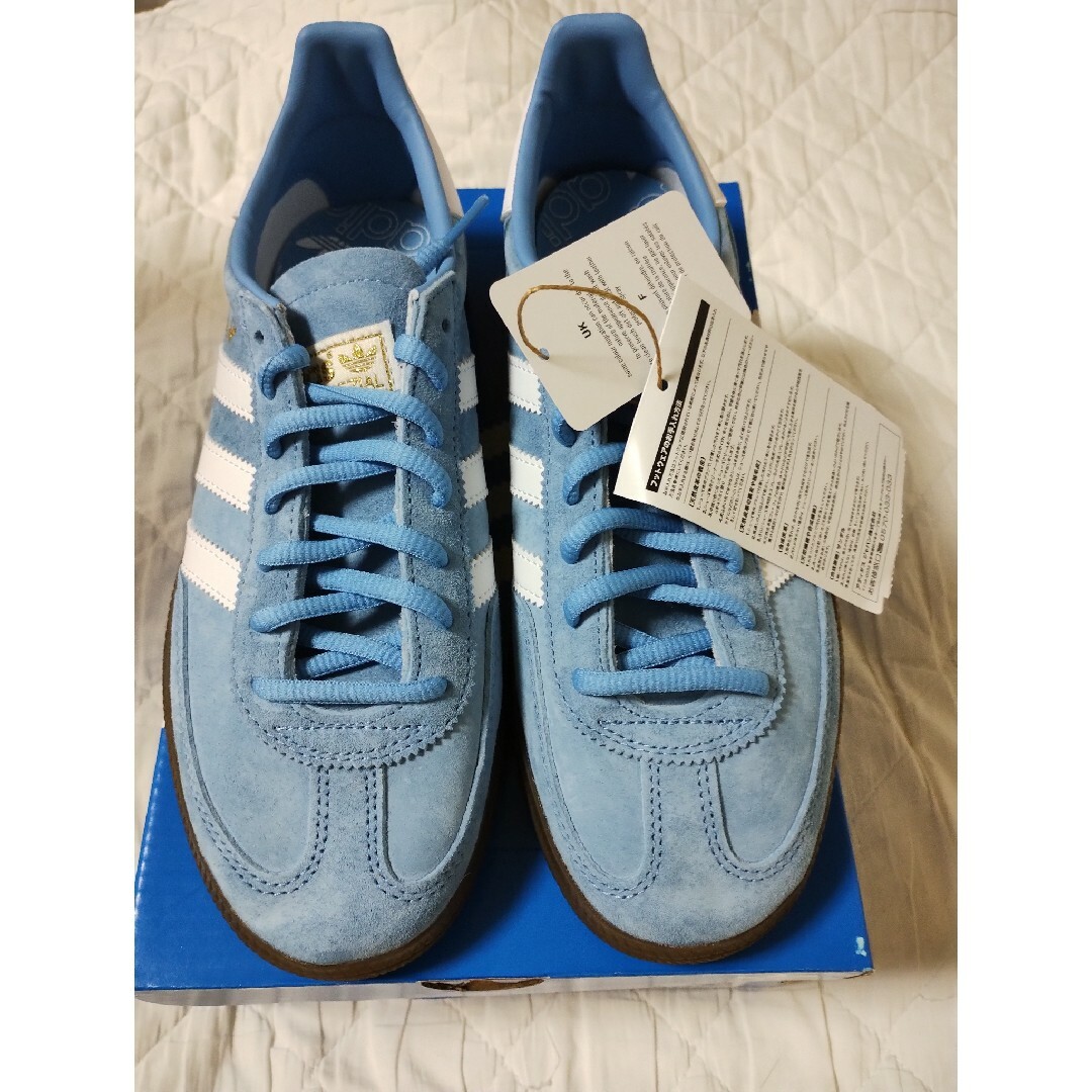 HANDBALL SPEZIAL SHOES　アディダス　ライトブルー　２３．５